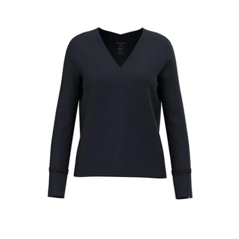 Marc Cain - Black Shimmer Knit Top Marc Cain - Black Shimmer Knit Top