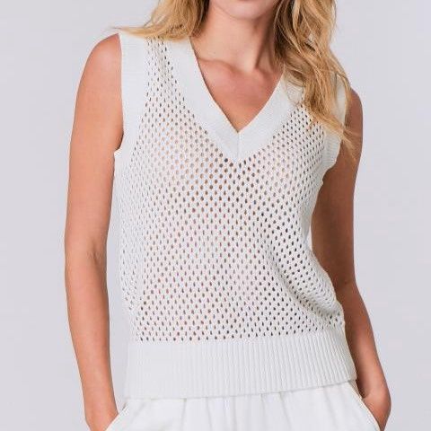 J.Society- Open Knit Vest