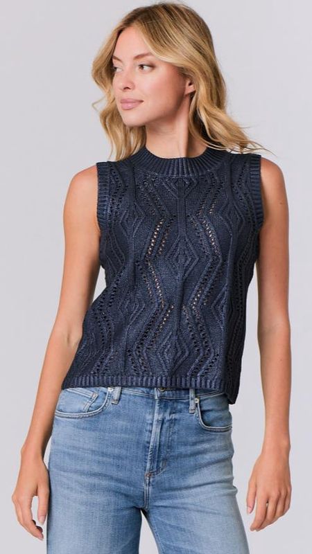 J.Society- Midnight Foil Tank