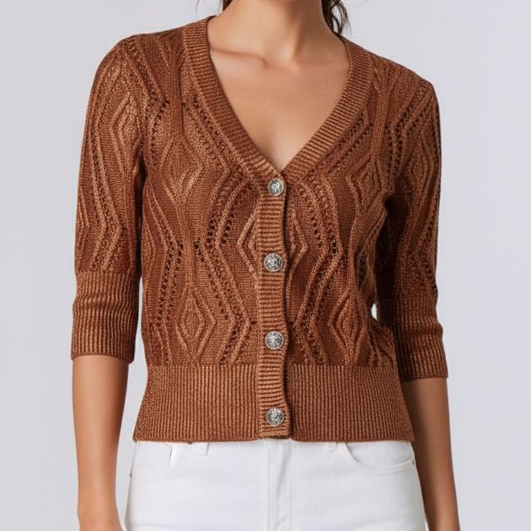 J Society- Copper Cardigan