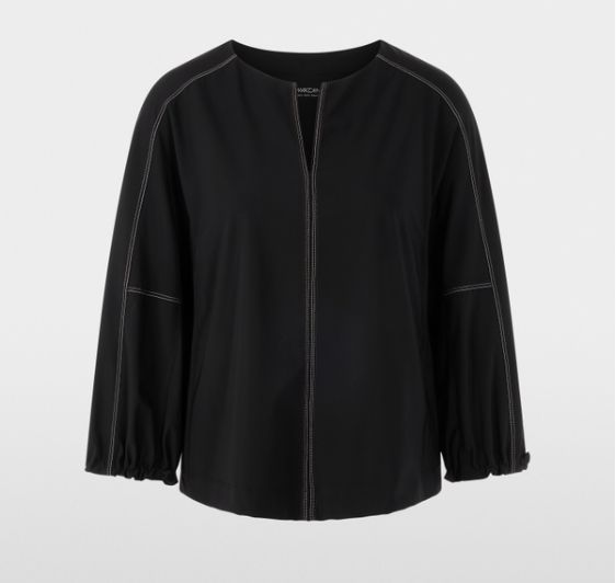 Marc Cain- Tigermania Long Sleeve Blouse