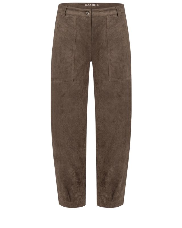 Cambio-Kiss Pleat Chocolate Hazel Trousers Cambio-Kiss Pleat Chocolate Hazel Trousers