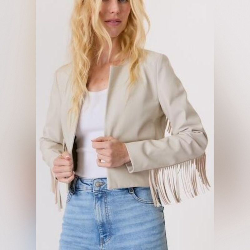J.Society- Stone Fringe Jacket