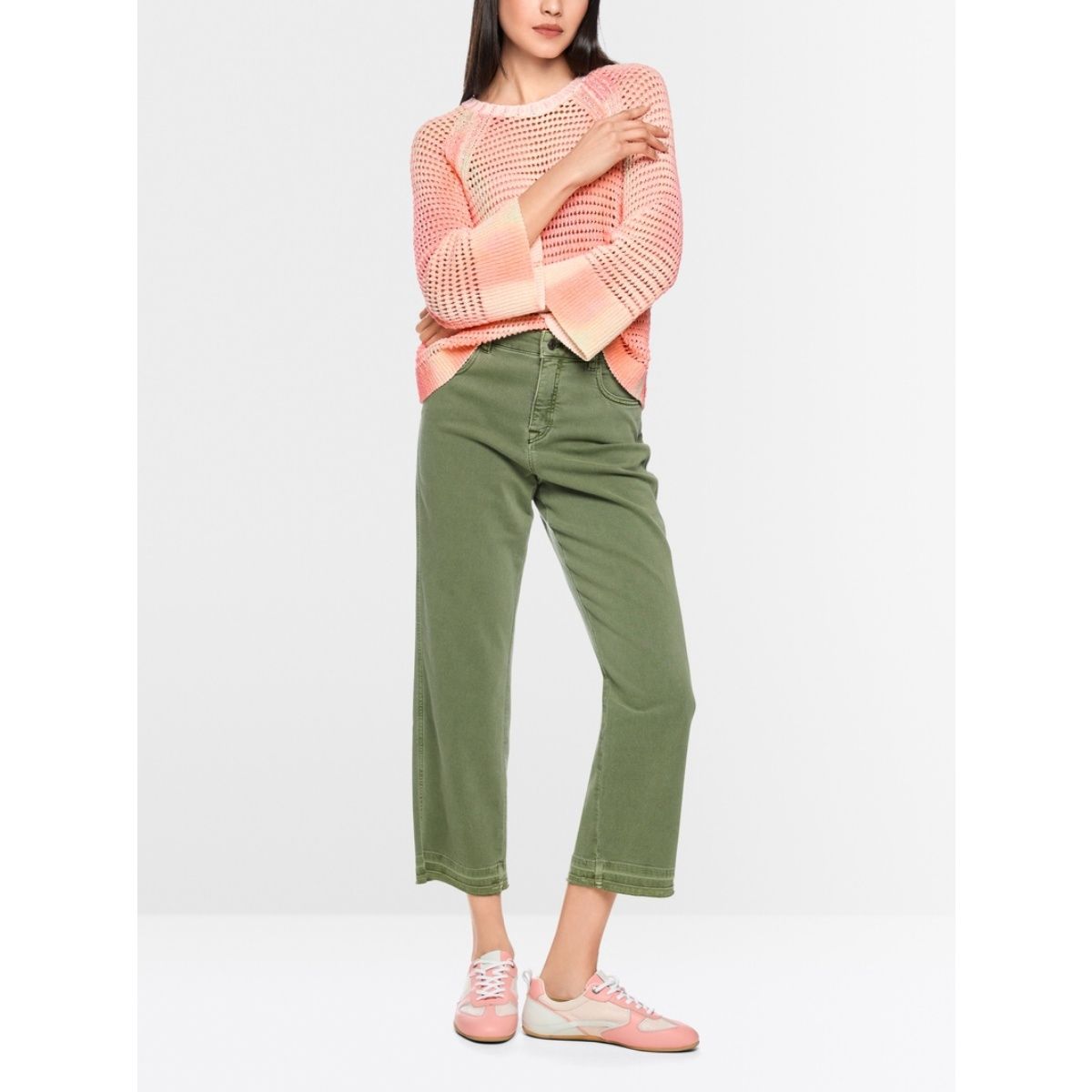 Marc Cain - Mindful Moving Sweater, Color: Pink, Size: 14