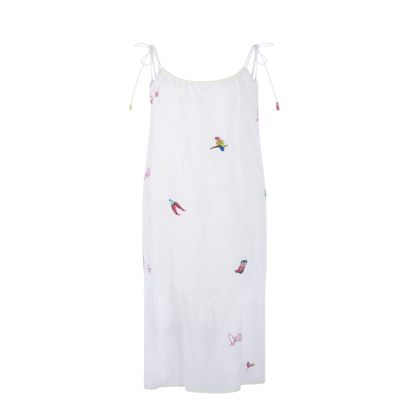 Marc Cain - Desert Fiesta Dress White