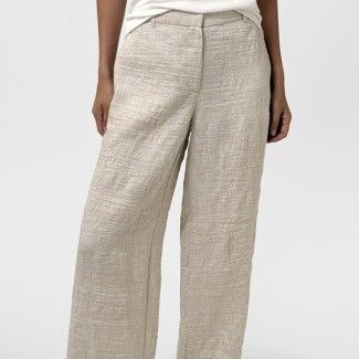 Eileen Fisher High-waisted F/L Wide Trouser Sky Eileen Fisher High-waisted F/L Wide Trouser Sky