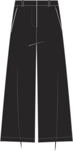 Eileen Fisher High Waisted Wide Ankle Trouse Cloud Eileen Fisher High Waisted Wide Ankle Trouse Cloud
