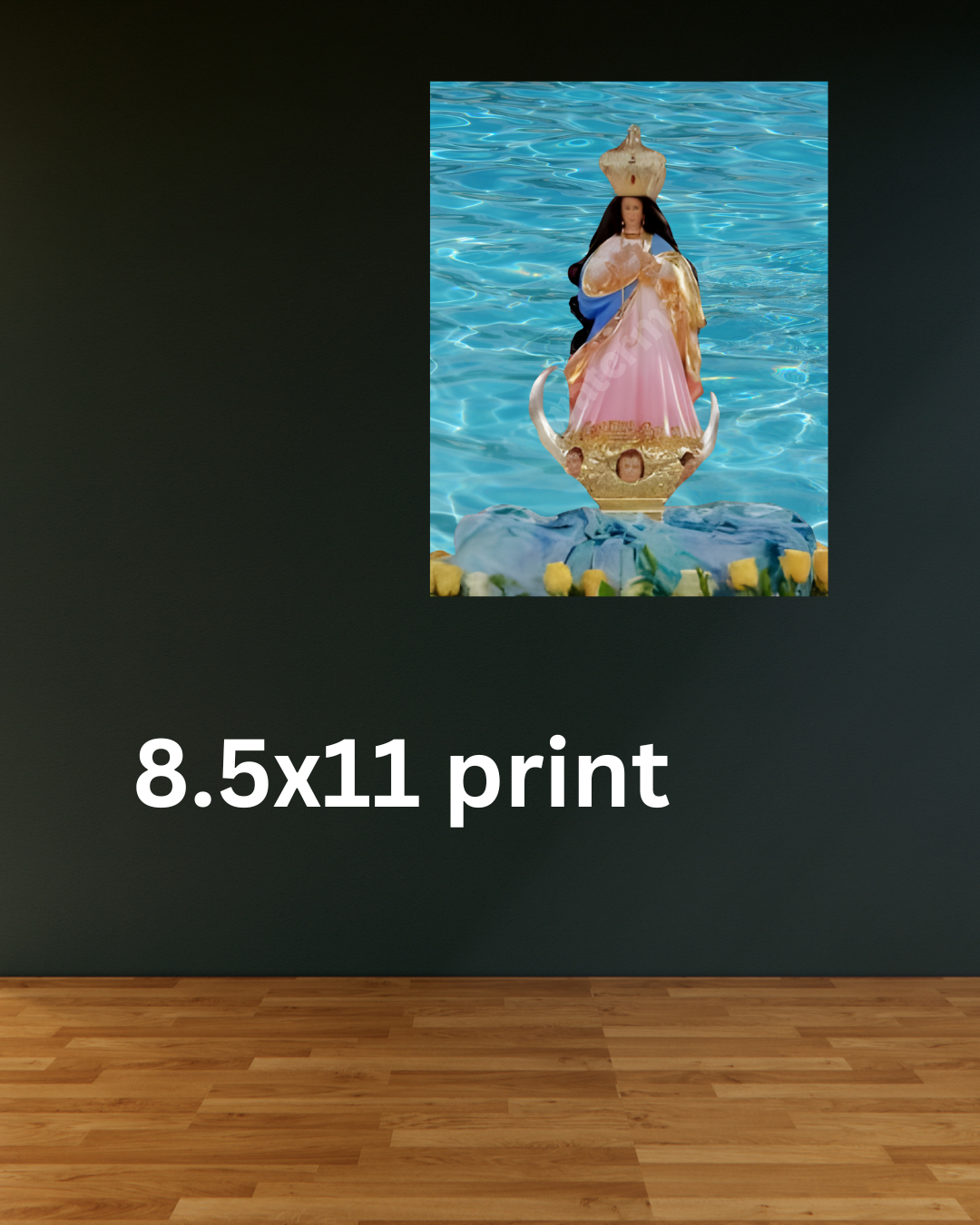 Guam Santa Marian Kamalen Art Print | 8.5x11 Format Tribute