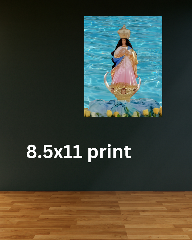 Guam Santa Marian Kamalen Art Print | 8.5x11 Format Tribute