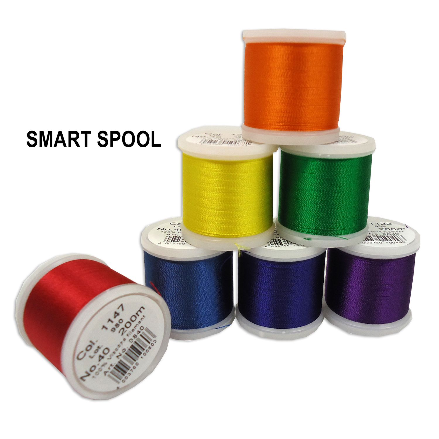 Machine Embroidery Thread - Rayon 220 Yd Smart Spool - TSS