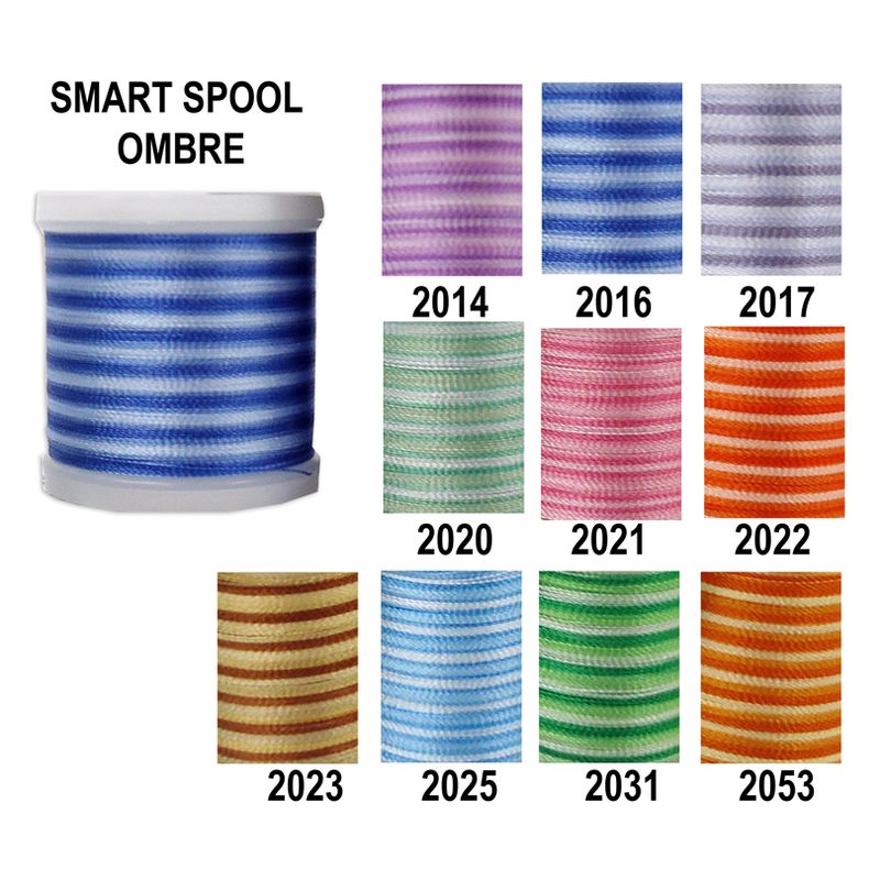 Machine Embroidery Thread - Rayon 220 Yd Spool Ombre - TSS