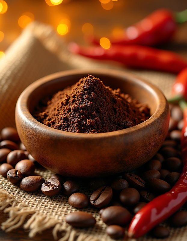 Coffee Chile Pepper Rub