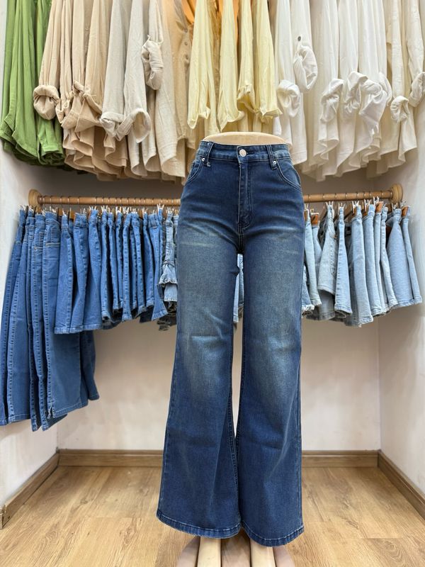 Jeans Wide Leg Oxido