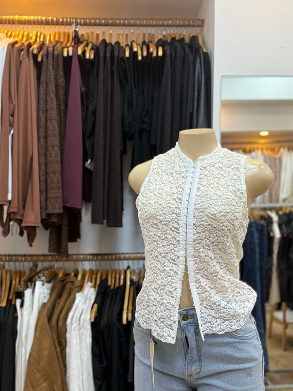 Blusa encaje