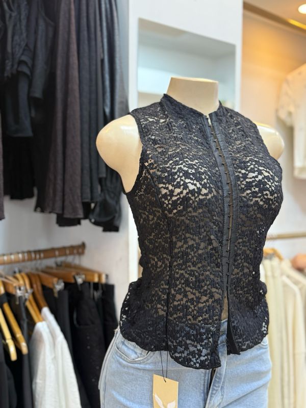 Blusa encaje