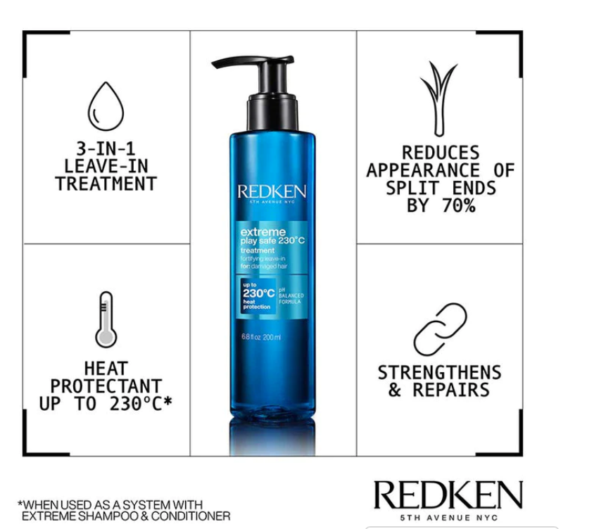 Extreme Play Safe 3-in-1 Leave-In Treatment