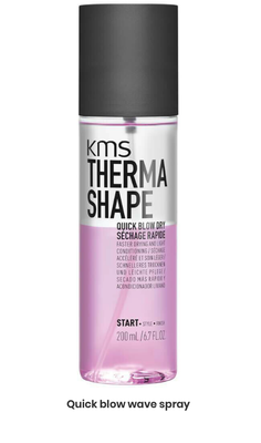 Quick blow wave spray