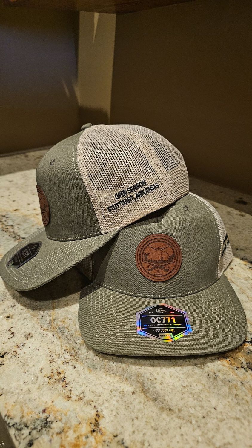 Leather Patch Cap