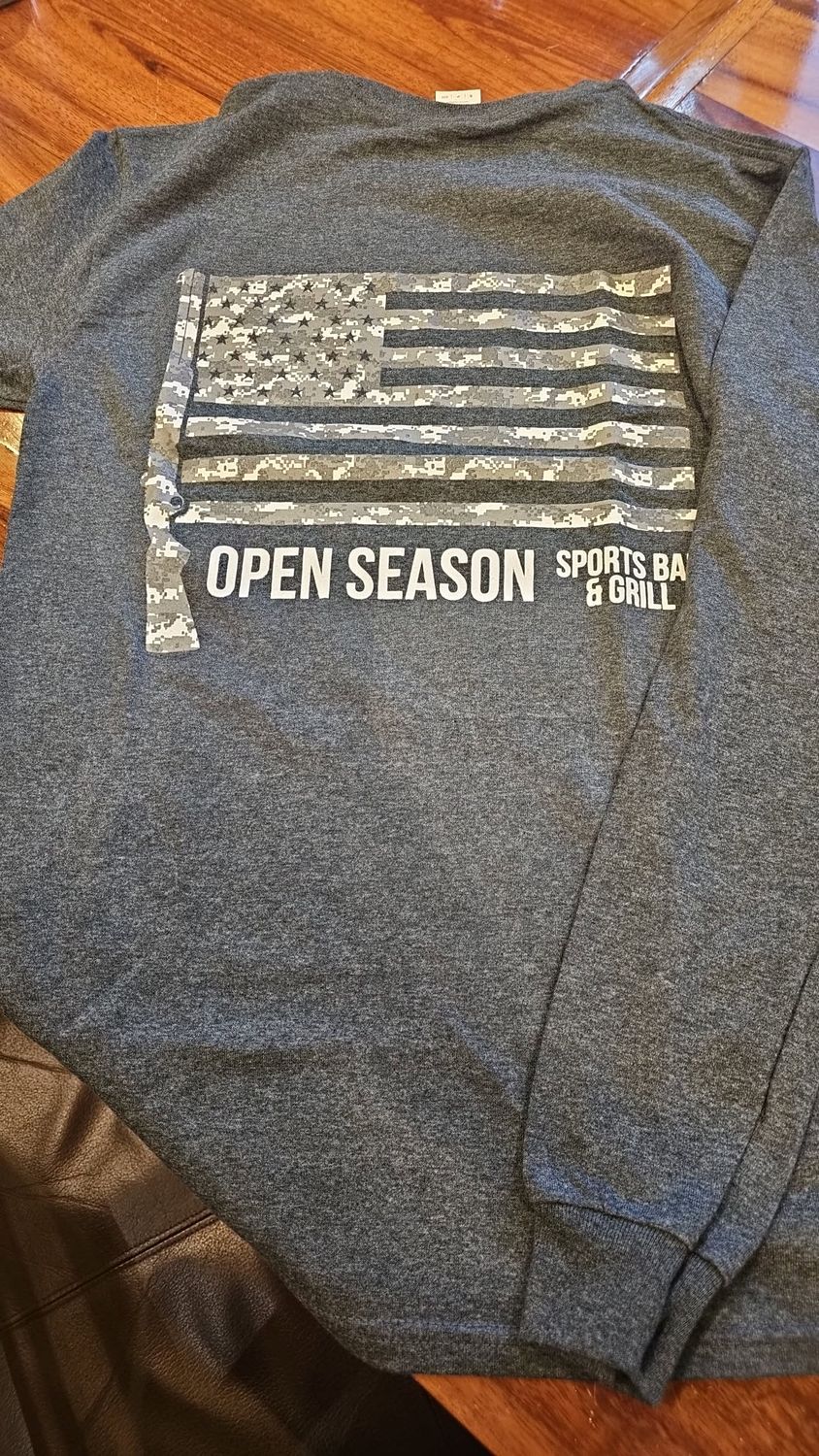 Camo Flag Long Sleeve