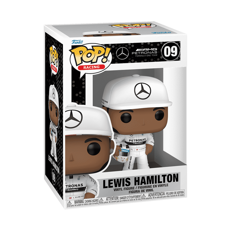 Funko Pop Lewis Hamilton Edición Campeón Del Mundo