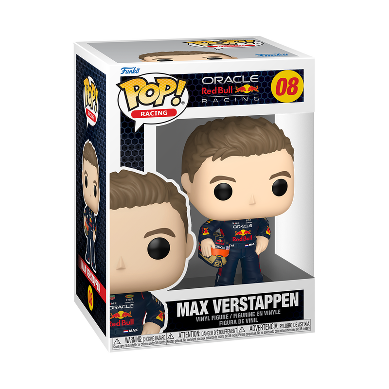 Funko Pop Max Verstappen Con Casco