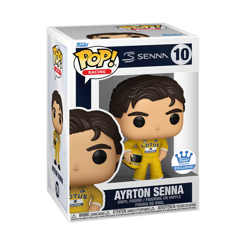 Funko Pop Ayrton Senna - Edición Especial Lotus