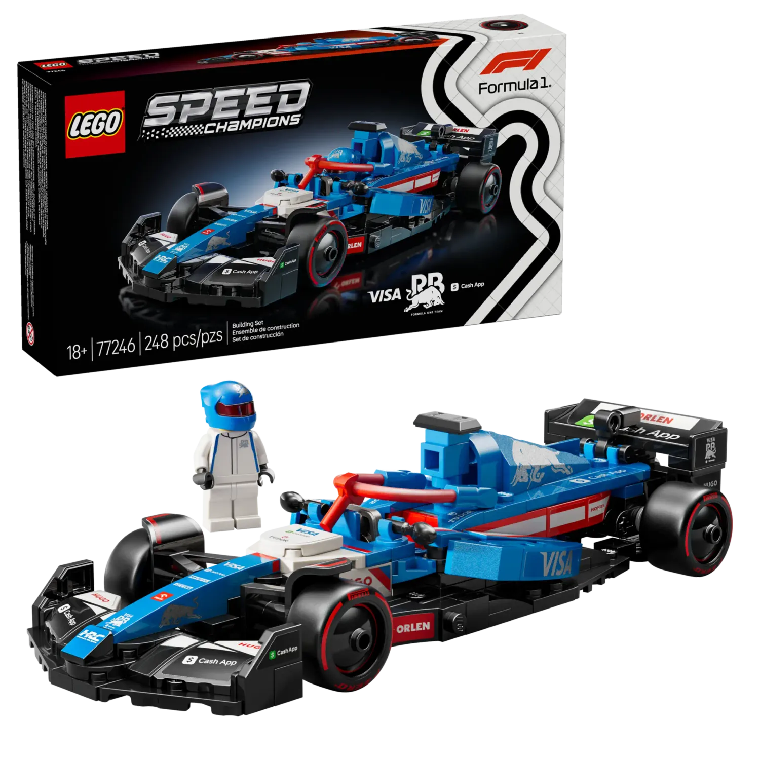 LEGO Speed Champion - Visa Cash App Racing Bulls
