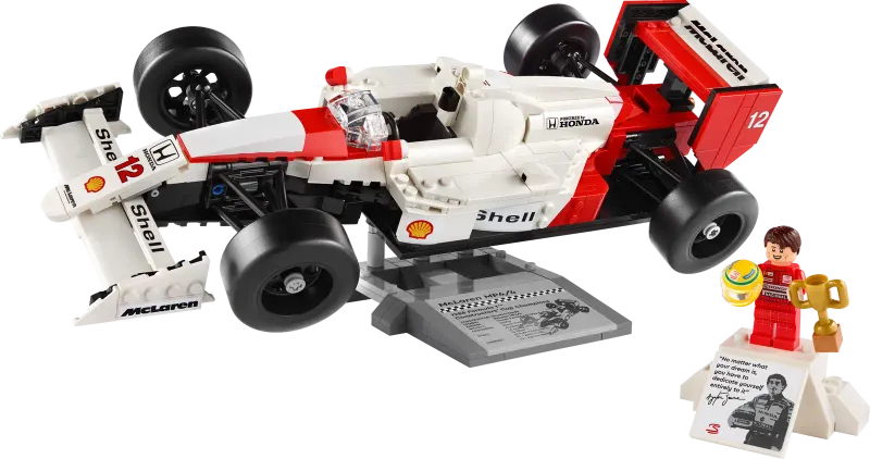 LEGO ICONS - McLaren MP4/4 &amp; Ayrton Senna