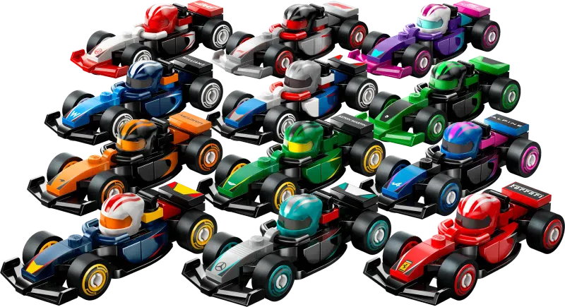 LEGO F1 Minifiguras (COLECCIÓN COMPLETA)