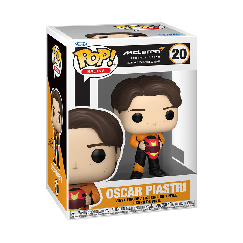 Funko Pop Oscar Piastra sosteniendo Casco