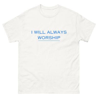 IWA Tee (Blue text)