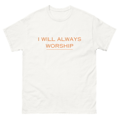 IWA Tee (Orange text)