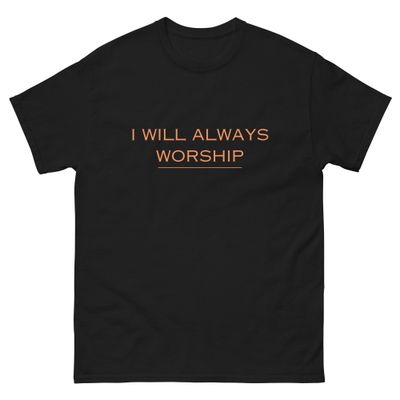 IWA Tee (Orange Text)