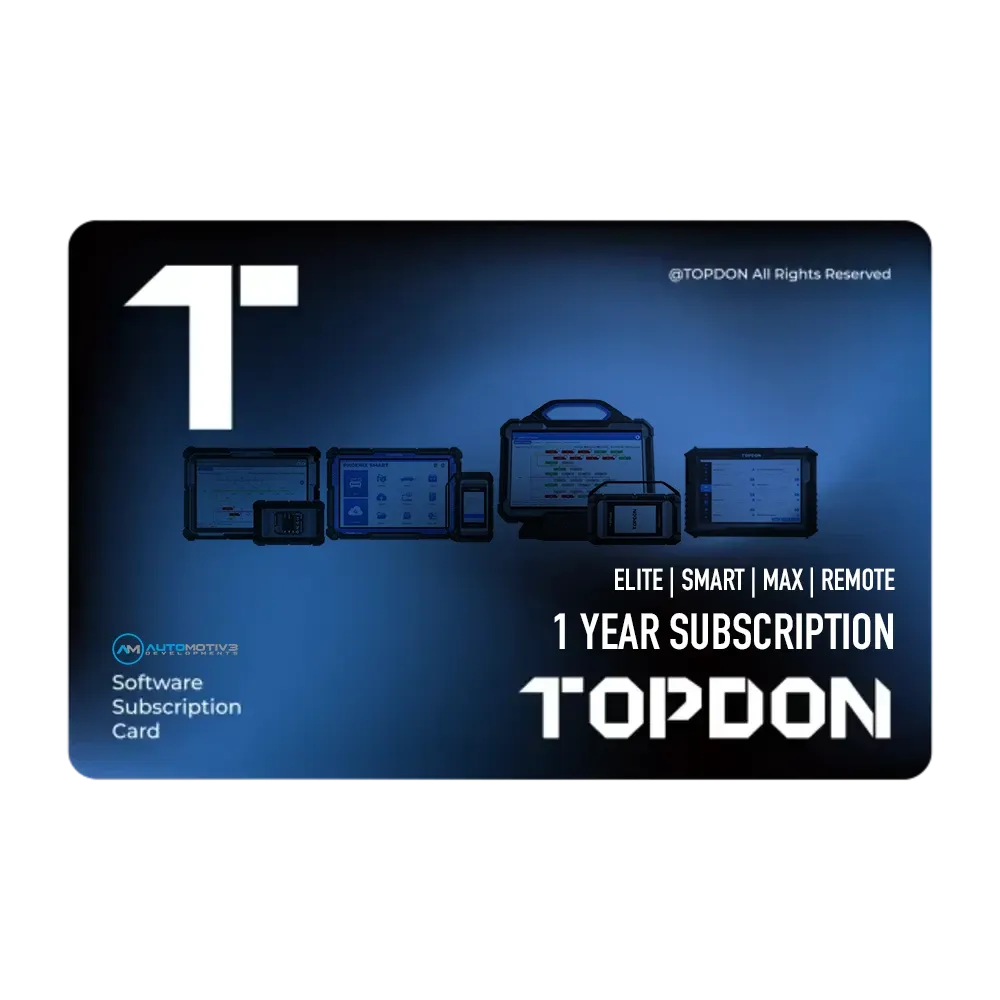 TOPDON Subscription | Phoenix Update - 1 Year