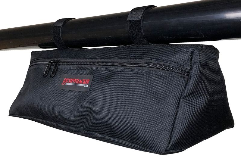 Bushwhacker UTV Triangle Roll Bar Bag – 14 Bushwhacker UTV Triangle Roll Bar Bag – 14" x 6" x 5" Medium SxS Storage Pack for Side by Side, ATV – Cage, Overhead, Rail Organizer for Gear & Accessories