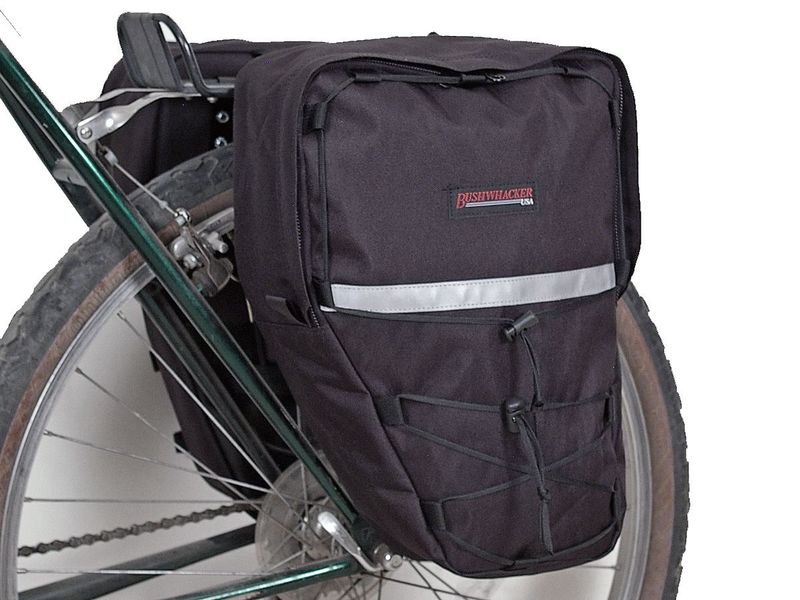 Bushwhacker Moab Bicycle Panniers – Pair for Front or Rear Rack Storage