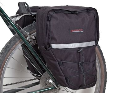 Bushwhacker Moab Bicycle Panniers – Pair for Front or Rear Rack Storage
