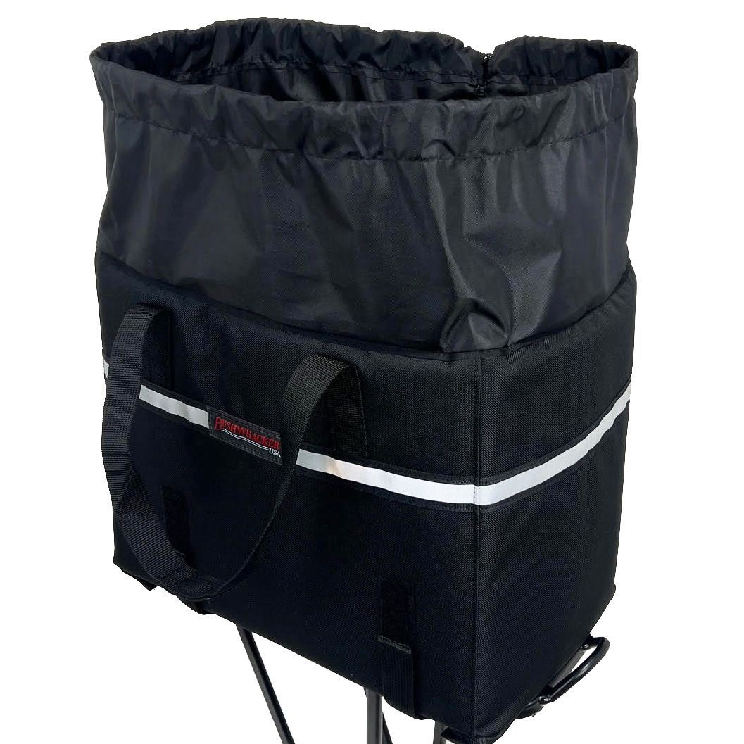 Bushwhacker Bike Rack Tote – Padded Bicycle Grocery Bag