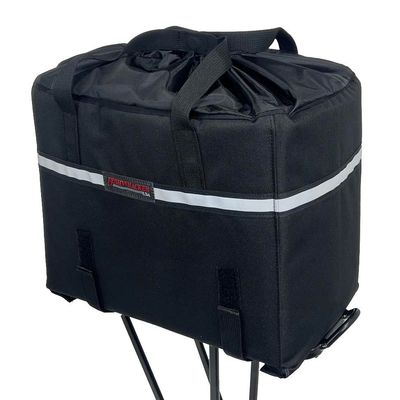 Bushwhacker Bike Rack Tote – Padded Bicycle Grocery Bag, Drawstring Closure, Insulated, Stand-Up, Reusable, Quick-Release Straps, Reflective Trim, Carry Handles Compatible with Ebike & Cycling Basket Bushwhacker Bike Rack Tote – Padded Bicycle Grocery Bag, Drawstring Closure, Insulated, Stand-Up, Reusable, Quick-Release Straps, Reflective Trim, Carry Handles Compatible with Ebike & Cycling Basket