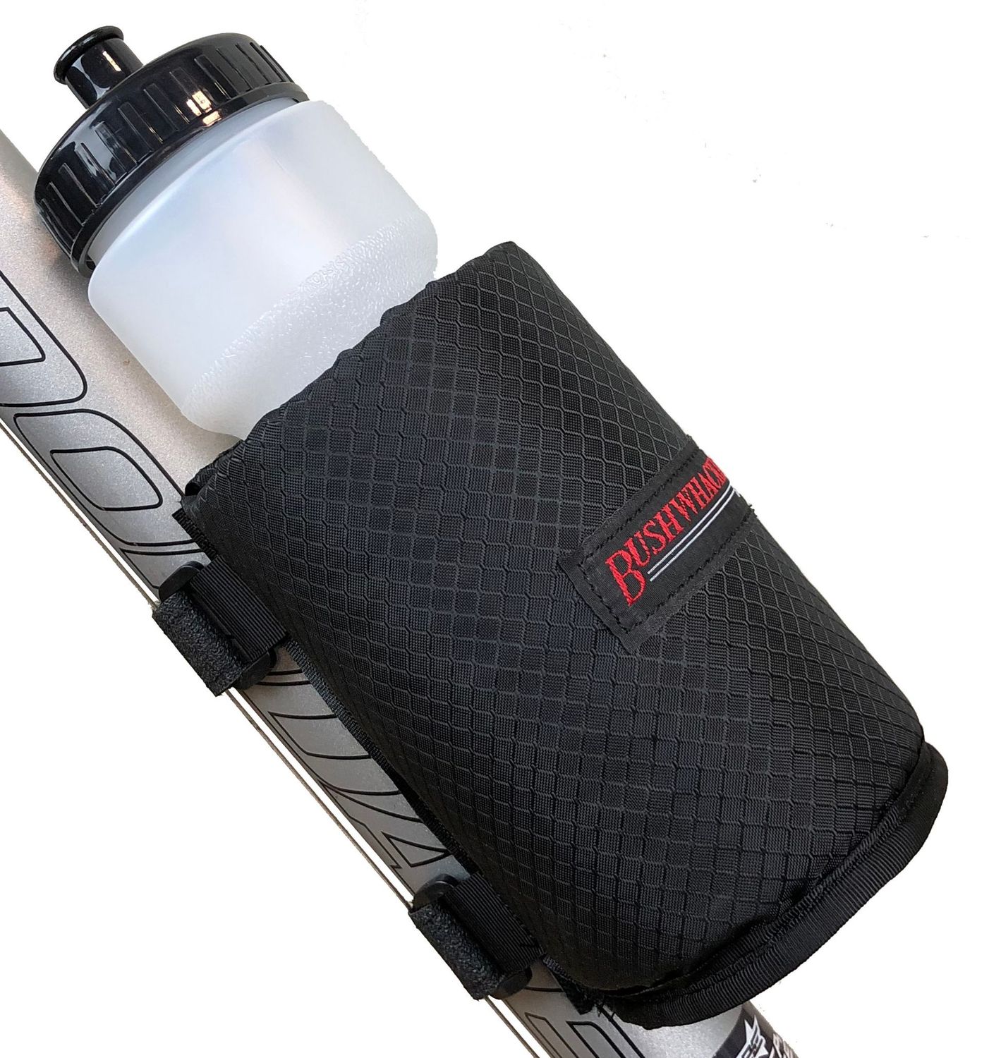 Bushwhacker Olympia Insulated Bicycle Water Bottle Holder w/ 28 Ounce BPA Free Bottle - Mounts with Straps No Tools Hardware Screws Required - Attaches to Top Down Seat Tube - Bike Cage Cycling Mount Bushwhacker Olympia Insulated Bicycle Water Bottle Holder w/ 28 Ounce BPA Free Bottle - Mounts with Straps No Tools Hardware Screws Required - Attaches to Top Down Seat Tube - Bike Cage Cycling Mount