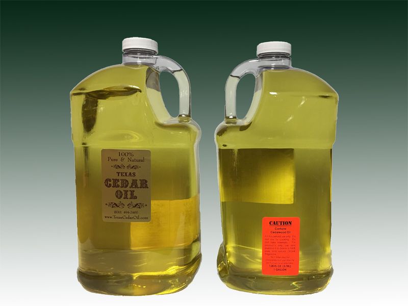 128 oz. - Texas Cedar Oil