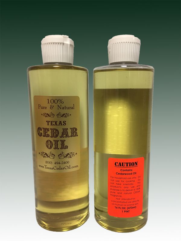 16 oz. - Texas Cedar Oil