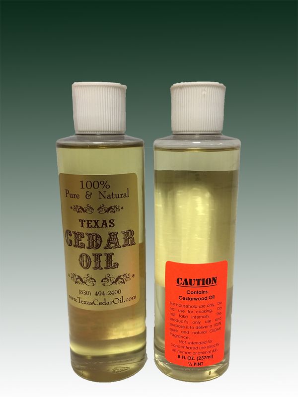 8 oz. - Texas Cedar Oil