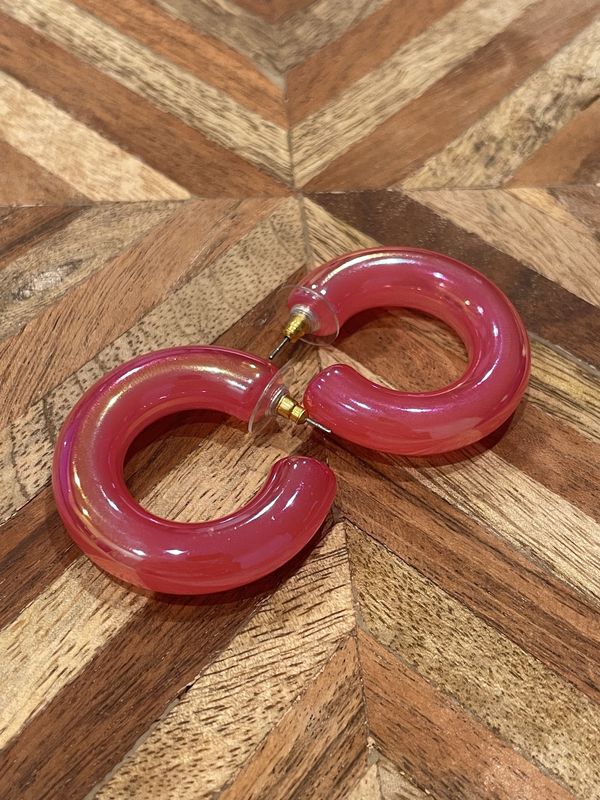 Fuchsia AB Coating Hoops