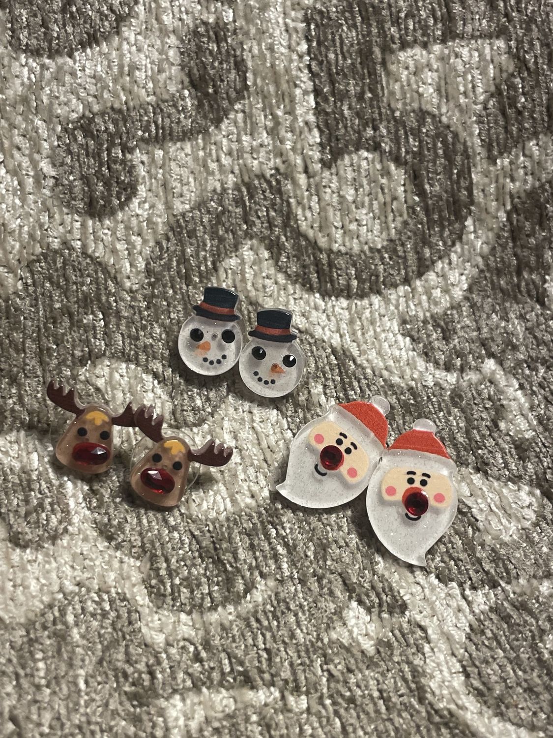 Christmas Acrylic 3Set Earrings