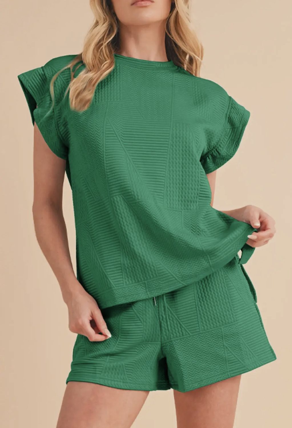 Green Textured Set - Large