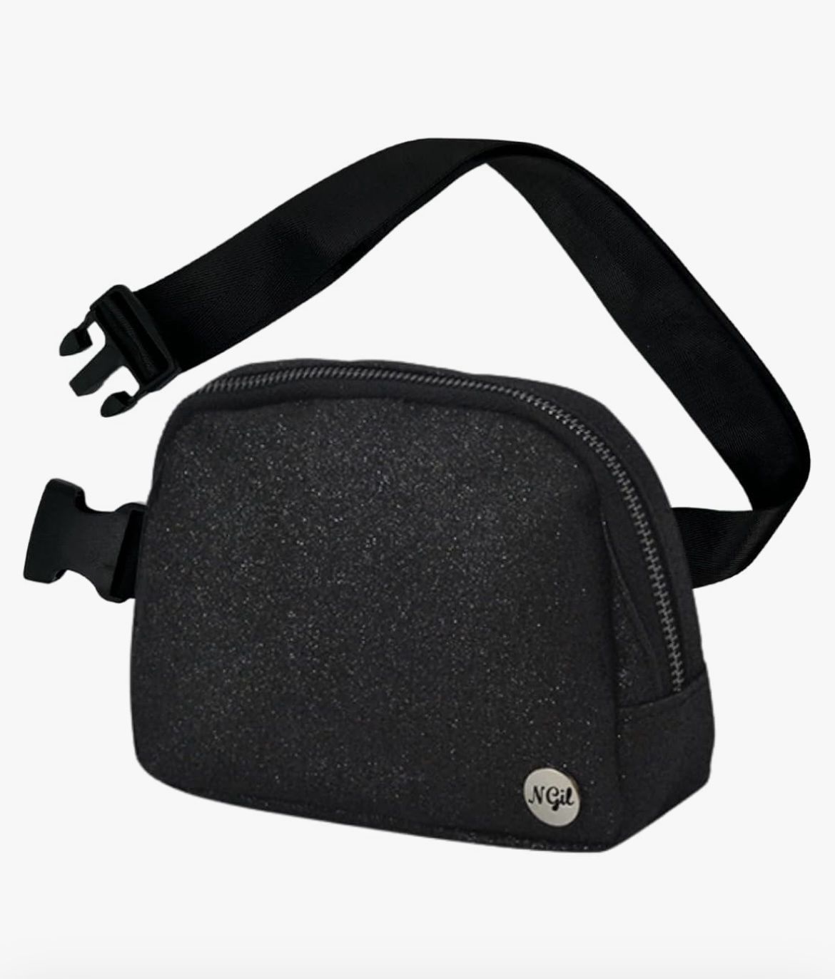 Black Sparkly Crossbody