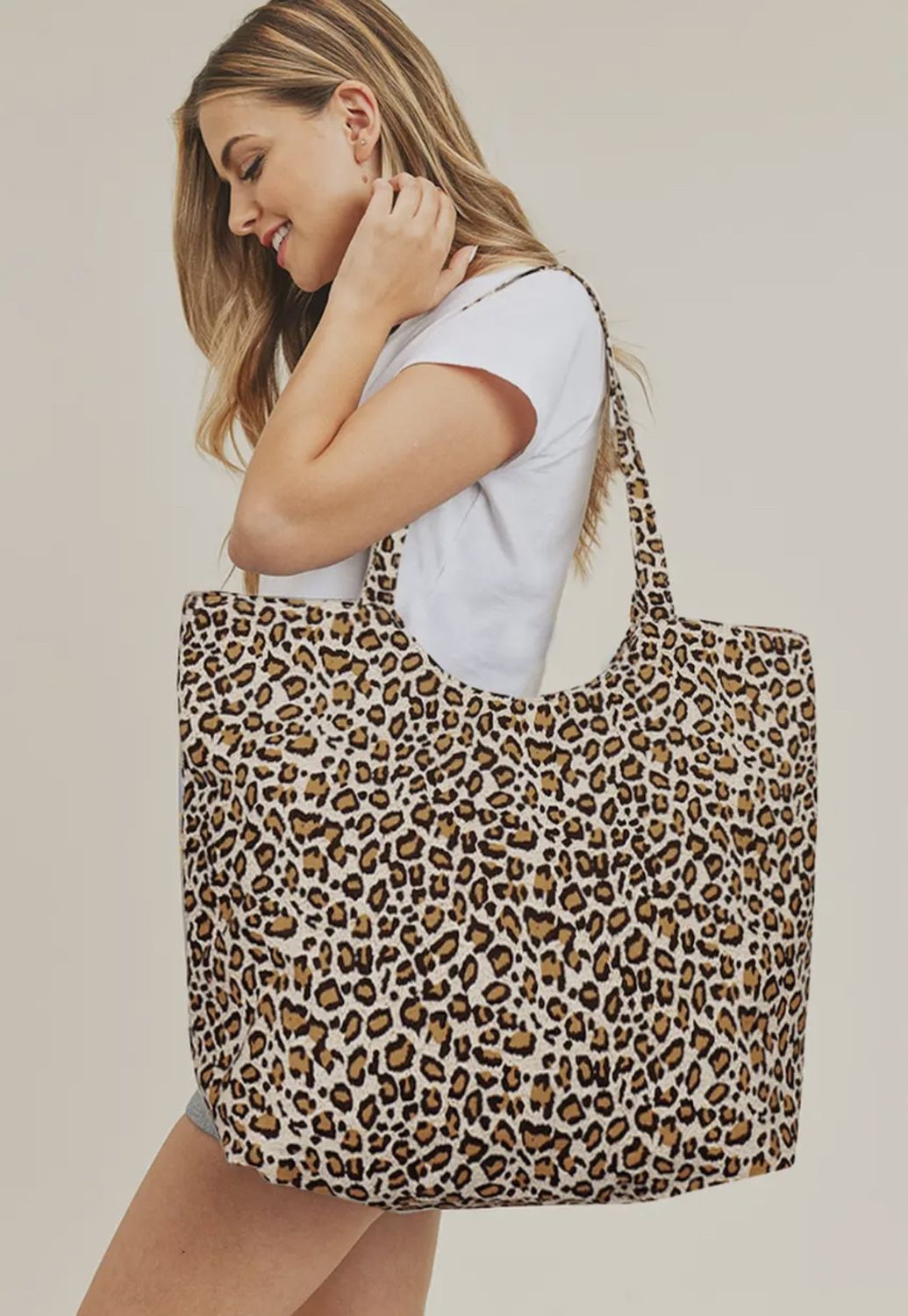 Leopard Pattern Tote Bag