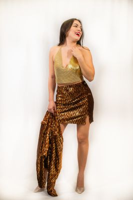 Autumn Sequin Skirt
