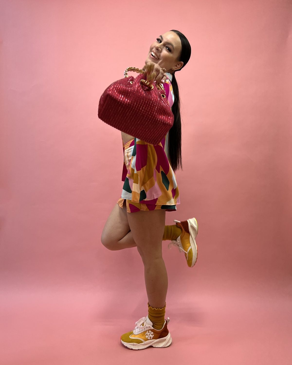 Just A Little Colorful Skirt